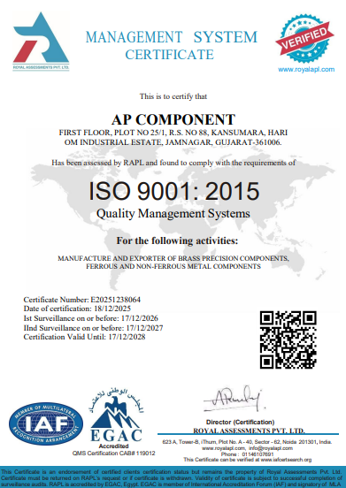 ISO Certification