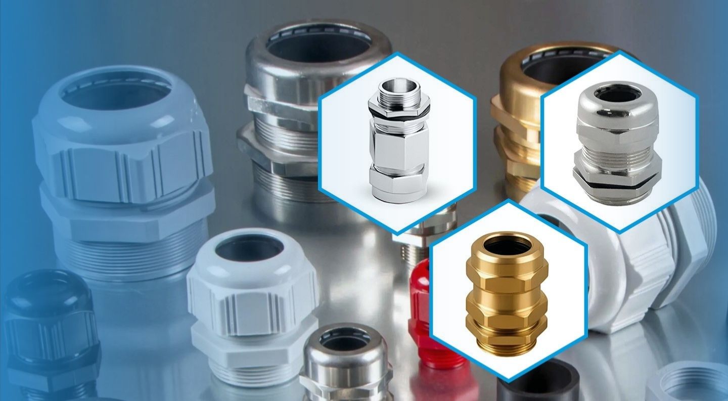 brass cable gland by AP component