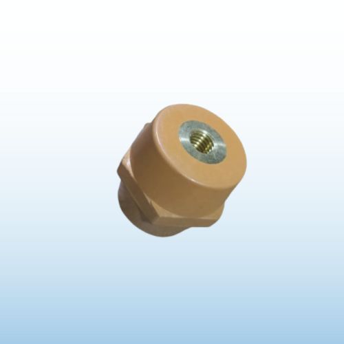 DMC Molded Insulating Component with Brass Insert